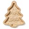 Fir Tree Cookie Mold - Porcelain Cookie Cutter for Christmas Baking - Hand Wash Only - 5.25" L x 6.5" W x 0.67" H